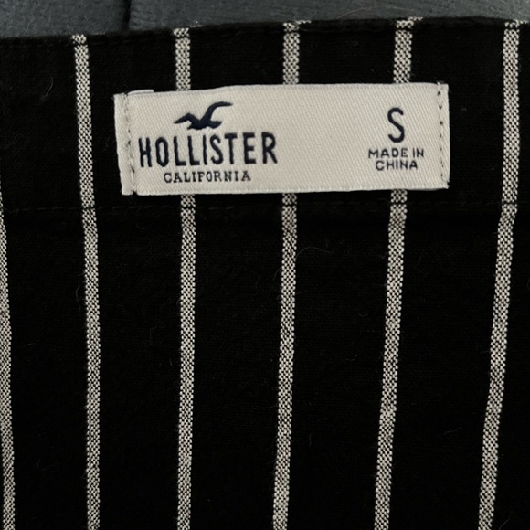 Striped Button up Mini Dress - Picture 4 of 4